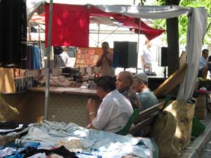 three old men sitting