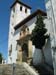 church with tree